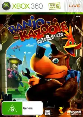 Banjo Kazooie Nuts & Bolts (USA) box cover front